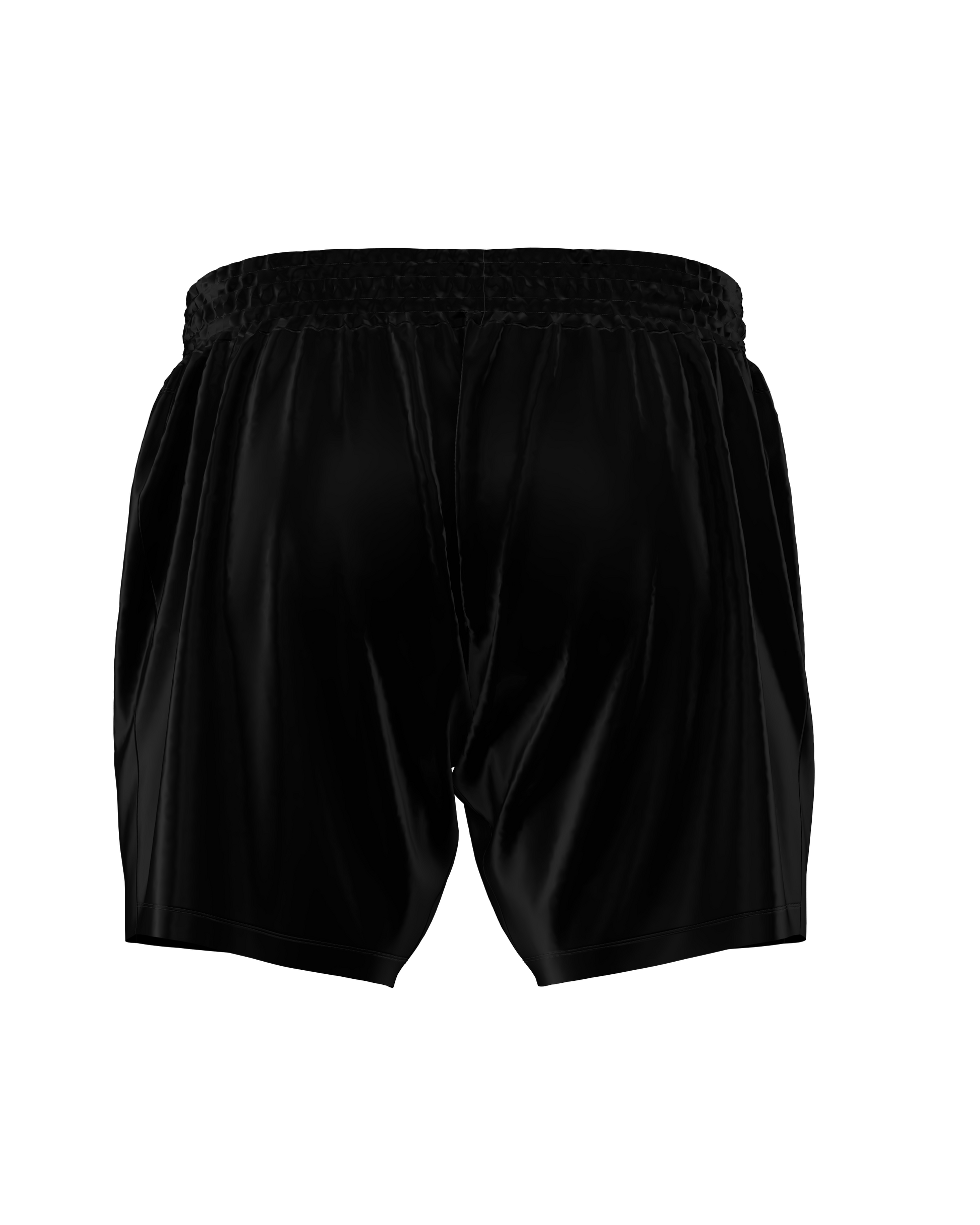 Men's Black BJJ Grappling Shorts - Premium 4-Way Stretch | Roll Gear™