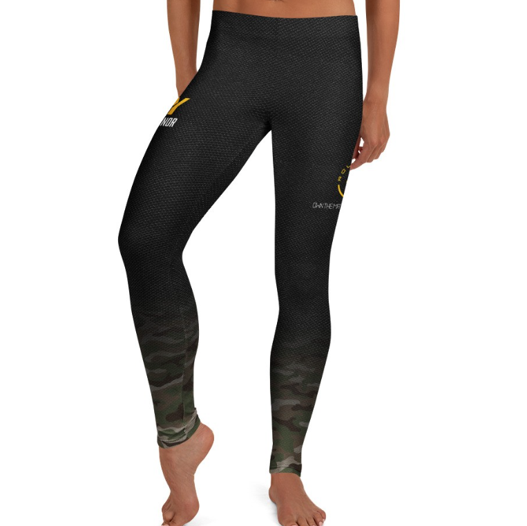 Roll Gear “Army” Spats – Compression Tights for BJJ, No-Gi & MMA