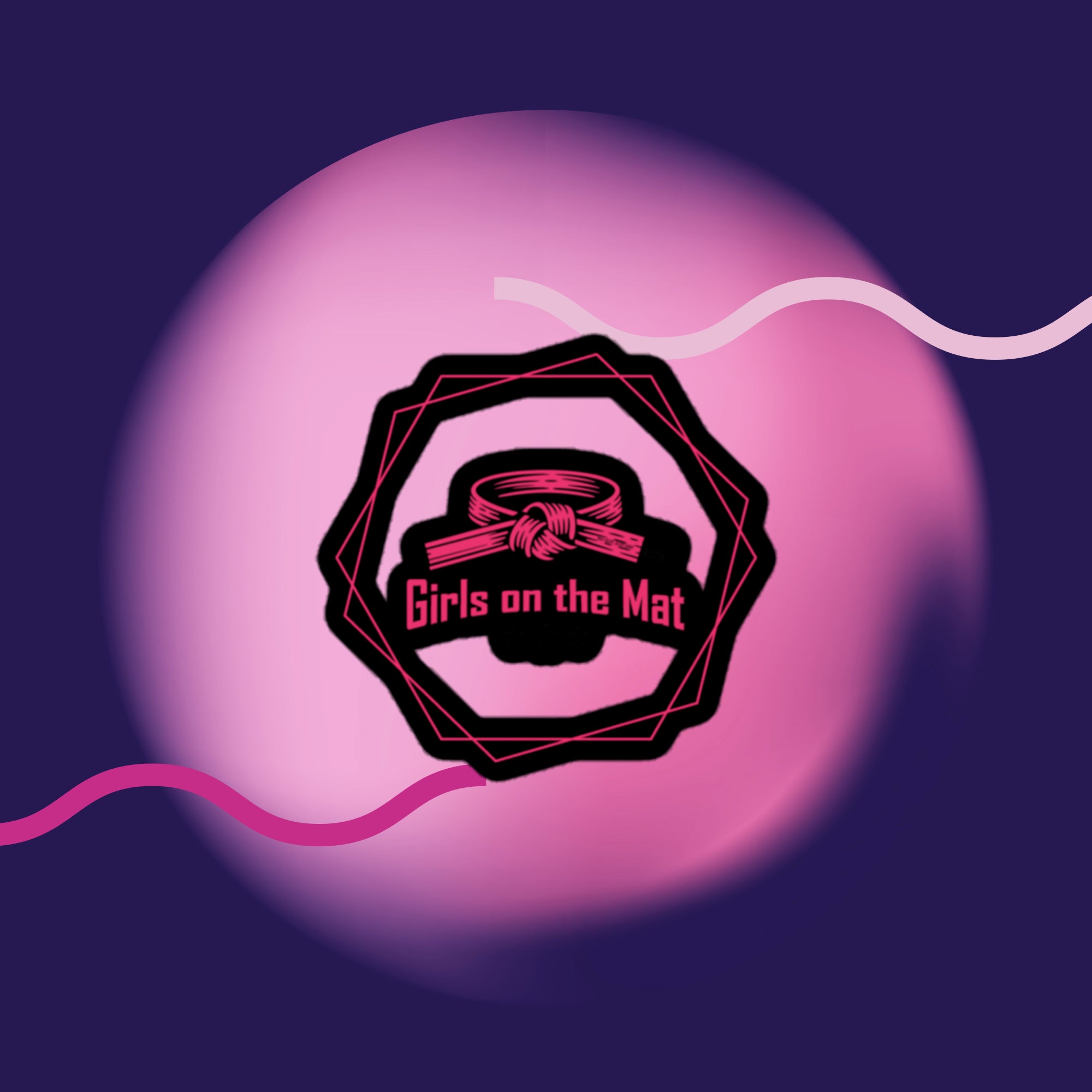 Girls on the Mat Sticker
