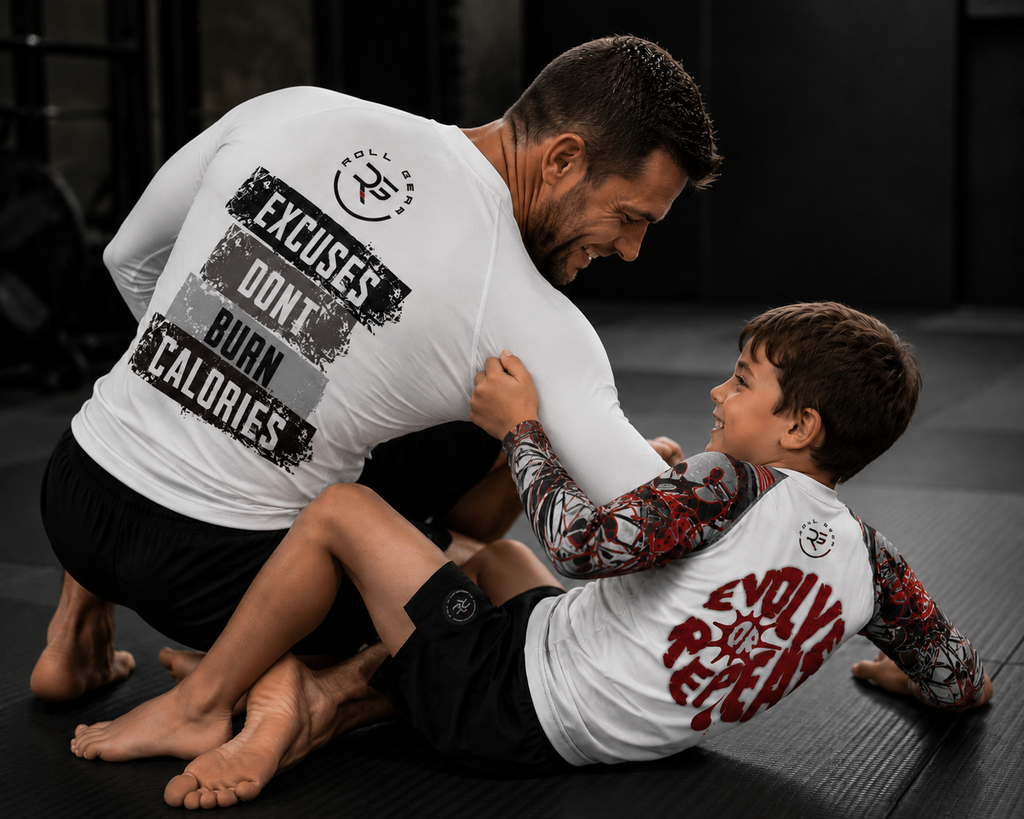 Evoluciona o Repite Rash Guard – Niños | Roll Gear