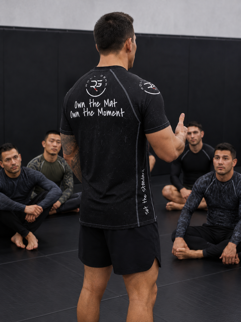 Camiseta de manga corta Tap Hype Rash Guard