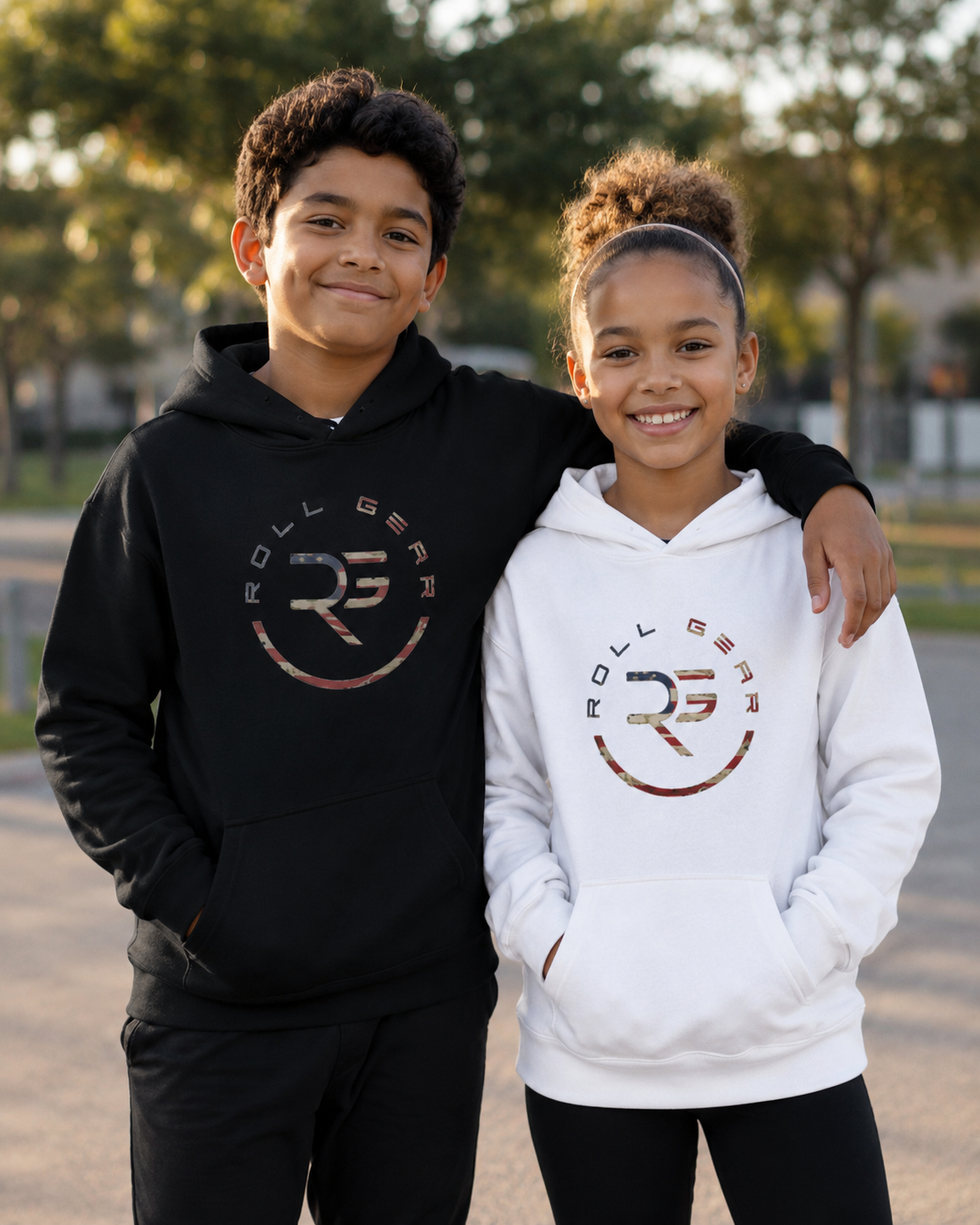 Kids Earned Not Given Performance Hoodie – USA Edition | Roll Gear