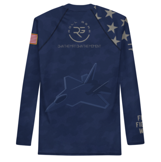 Air Force Long Sleeve Rash Guard – Guardian Edition