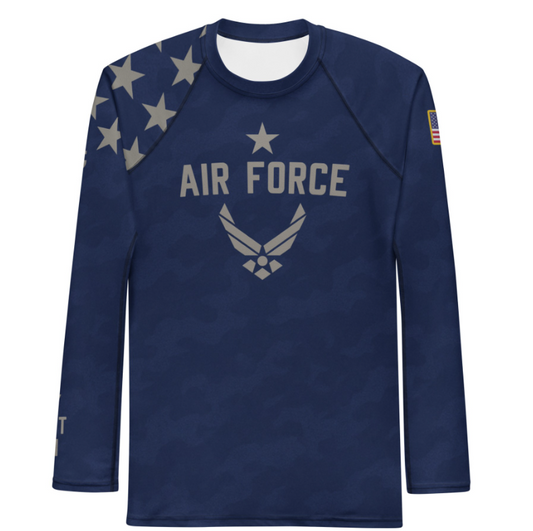 Air Force Long Sleeve Rash Guard – Guardian Edition