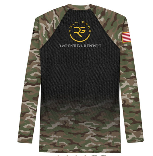 Army Long Sleeve Rash Guard – Strength and Honor Edition