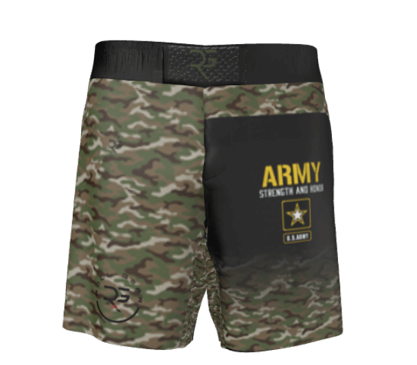 Army Elite: Men's Rash Guard + Shorts Kit + Spat