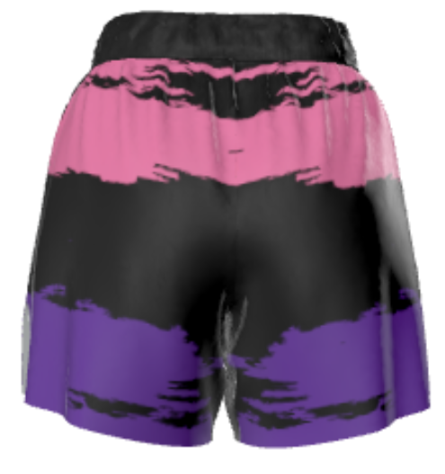Roll Gear “Miami Black” Training Shorts – Sunset Grappler Edition