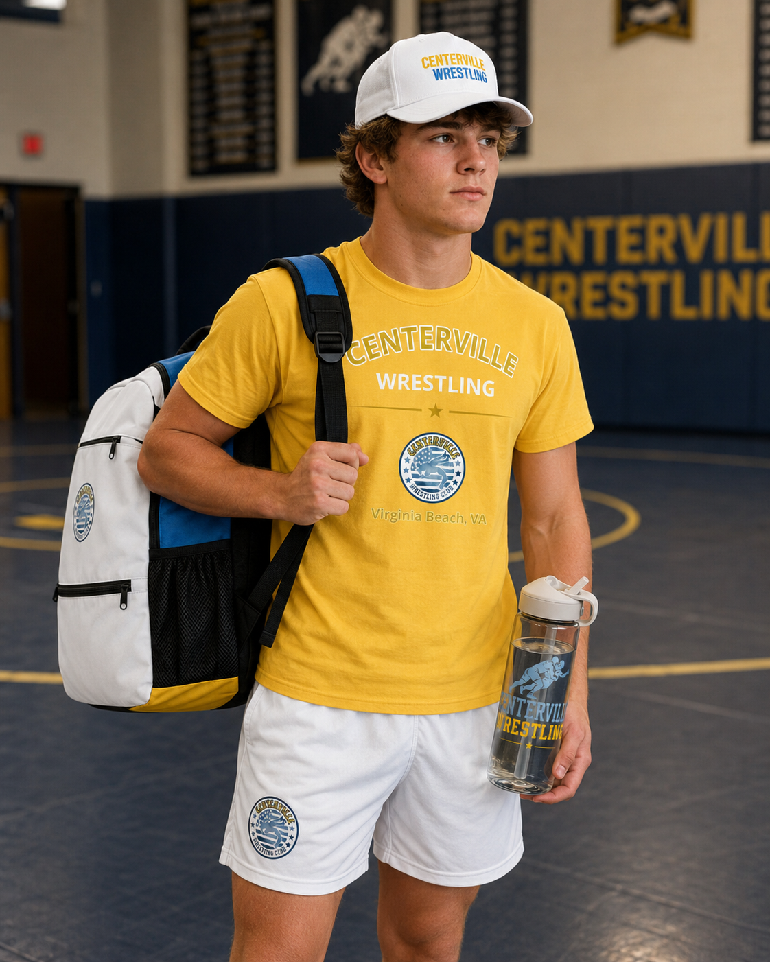 Centerville Wrestling Mesh Training Shorts