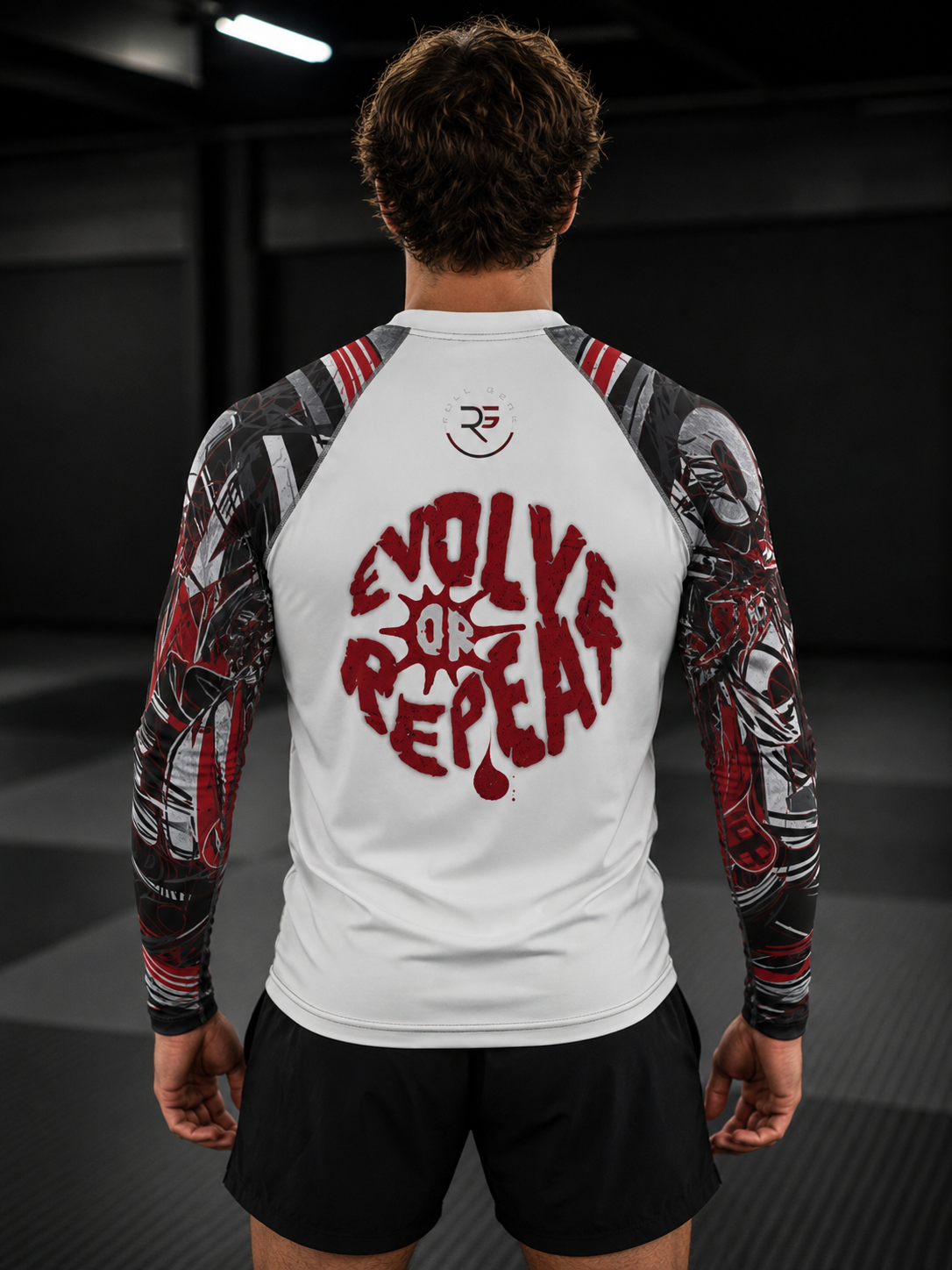 Evolve or Repeat Youth Boys Rash Guard | Roll Gear
