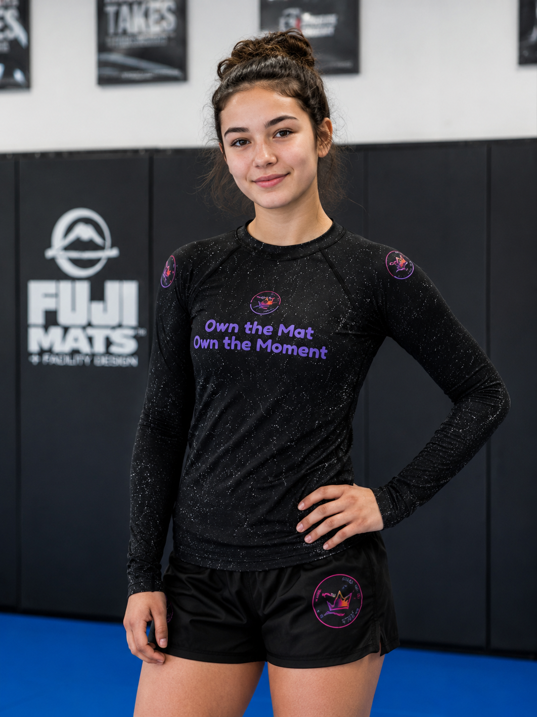 Evolve or Repeat Youth Girls Rash Guard | Roll Gear