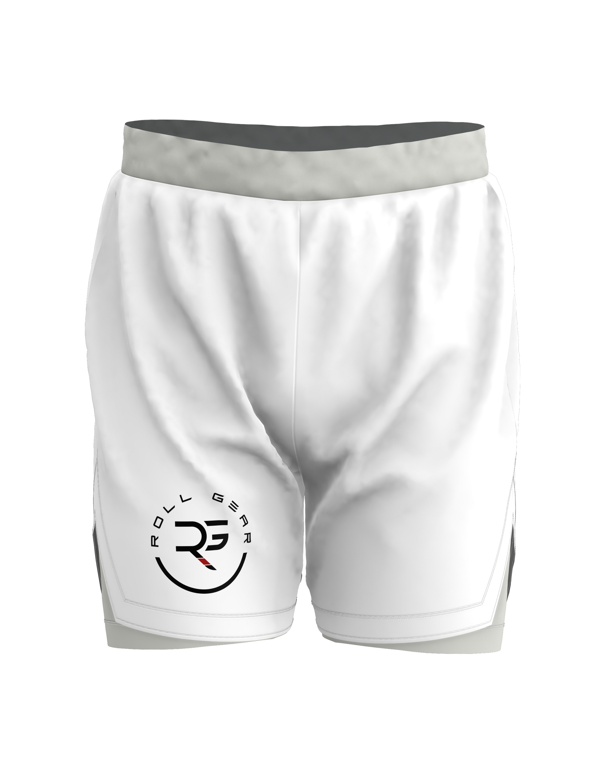 Youth Grey Grappling Shorts – Lightweight | Match Your Set | Roll Gear
