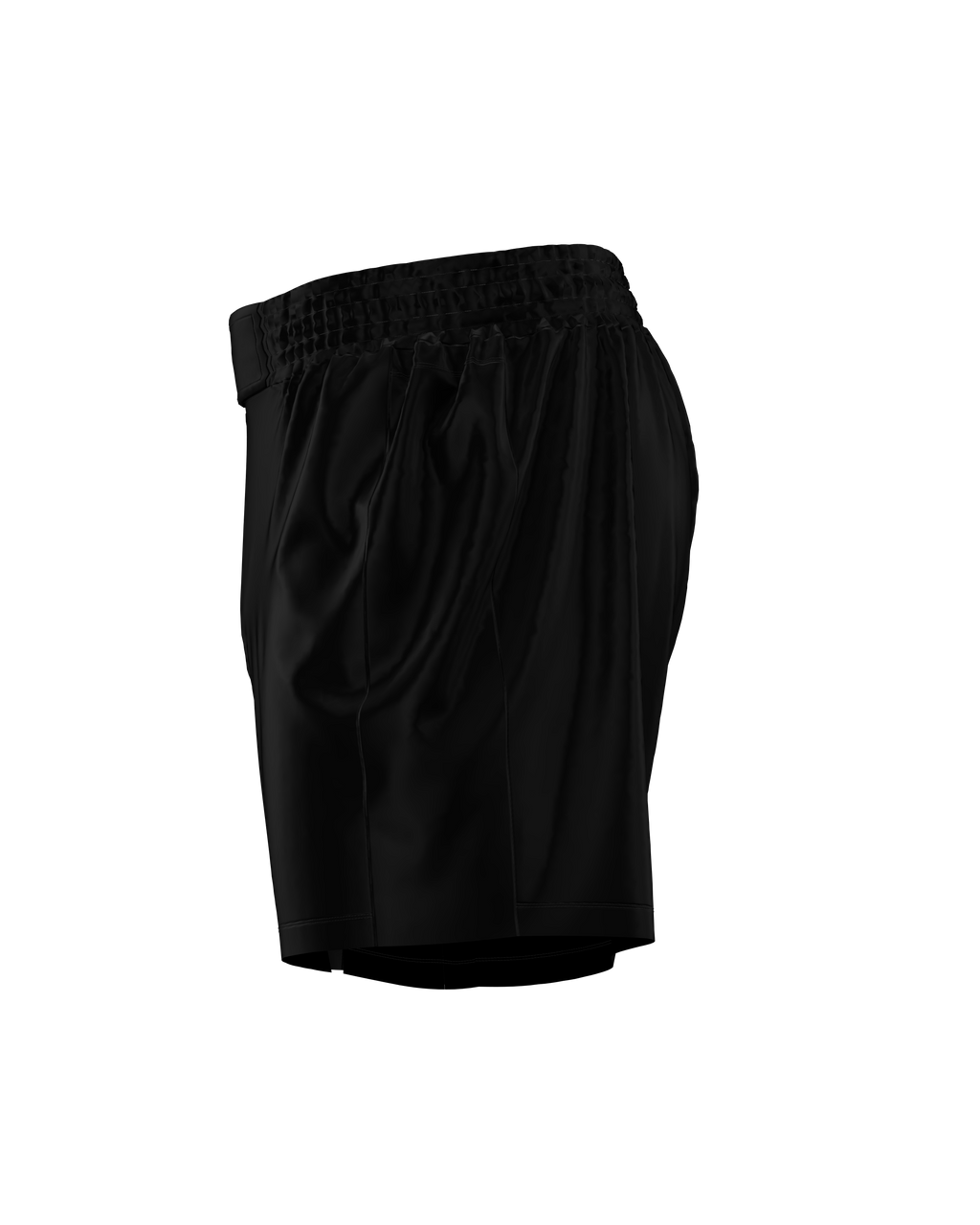 Men's Black BJJ Grappling Shorts - Premium 4-Way Stretch | Roll Gear™