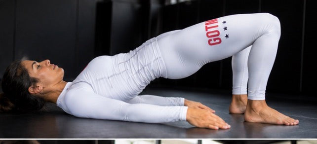 Women’s Girls on the Mat BJJ Leggings – White Edition