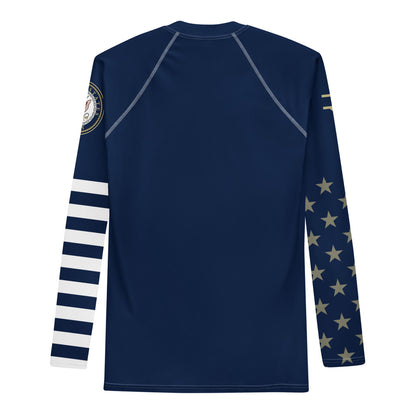 Navy Long Sleeve Rash Guard – Tribute Edition