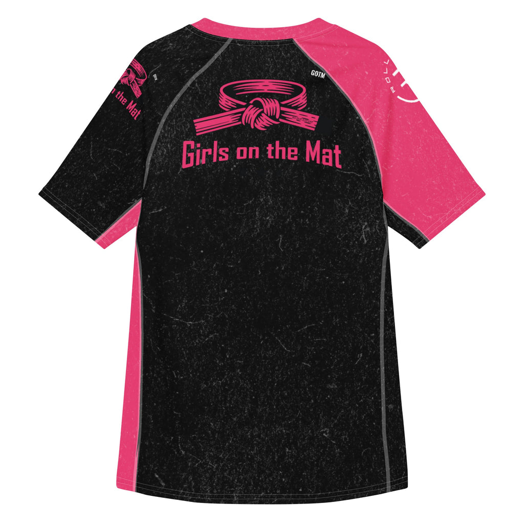 Tap Hype – Pink Edition Short-Sleeve BJJ Rash Guard