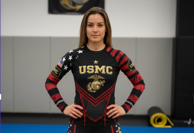 USMC “Fear None” Youth Rash Guard – Long Sleeve
