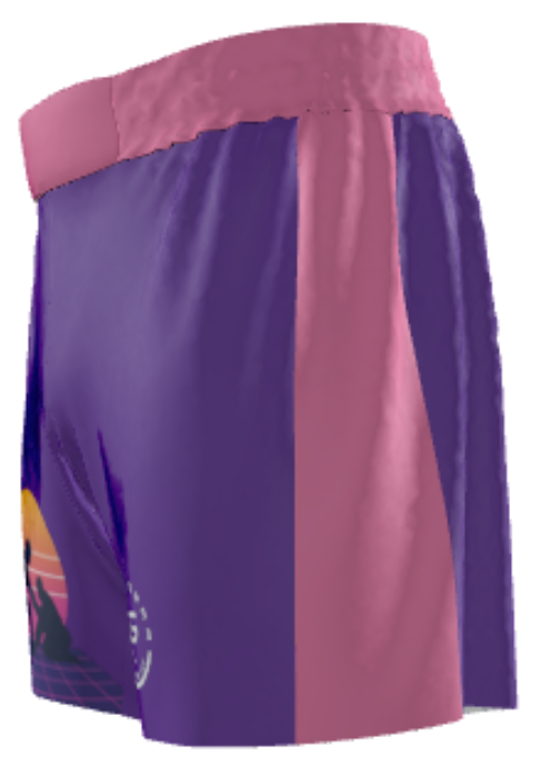 Roll Gear Sunset Grapple Shorts – Retro Heat. Real Roll.