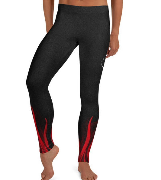 Roll Gear “Fire Dept” Spats – Compression Tights for BJJ, No-Gi & MMA