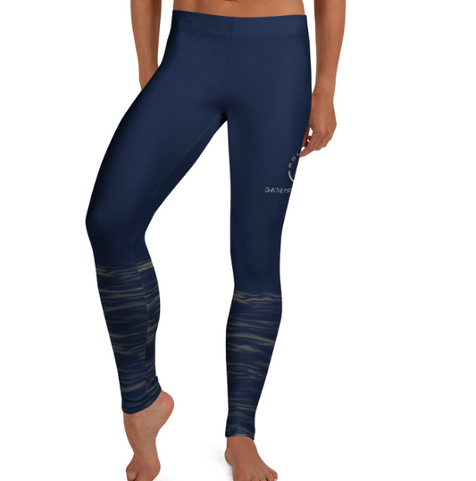 Roll Gear “Navy” Spats – Compression Tights for BJJ, No-Gi & MMA