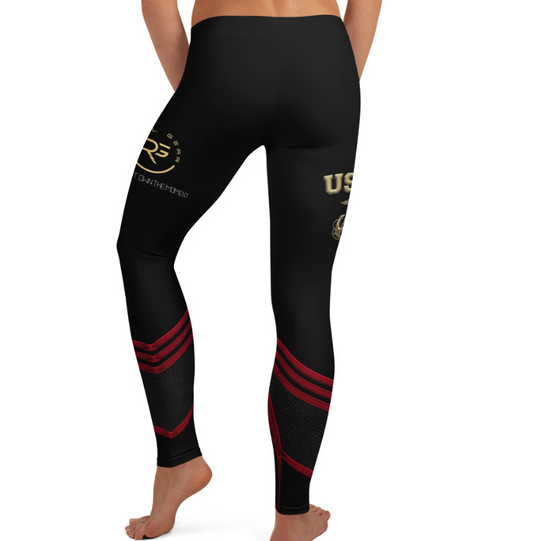 Roll Gear “USMC” Spats – Compression Tights for BJJ, No-Gi & MMA