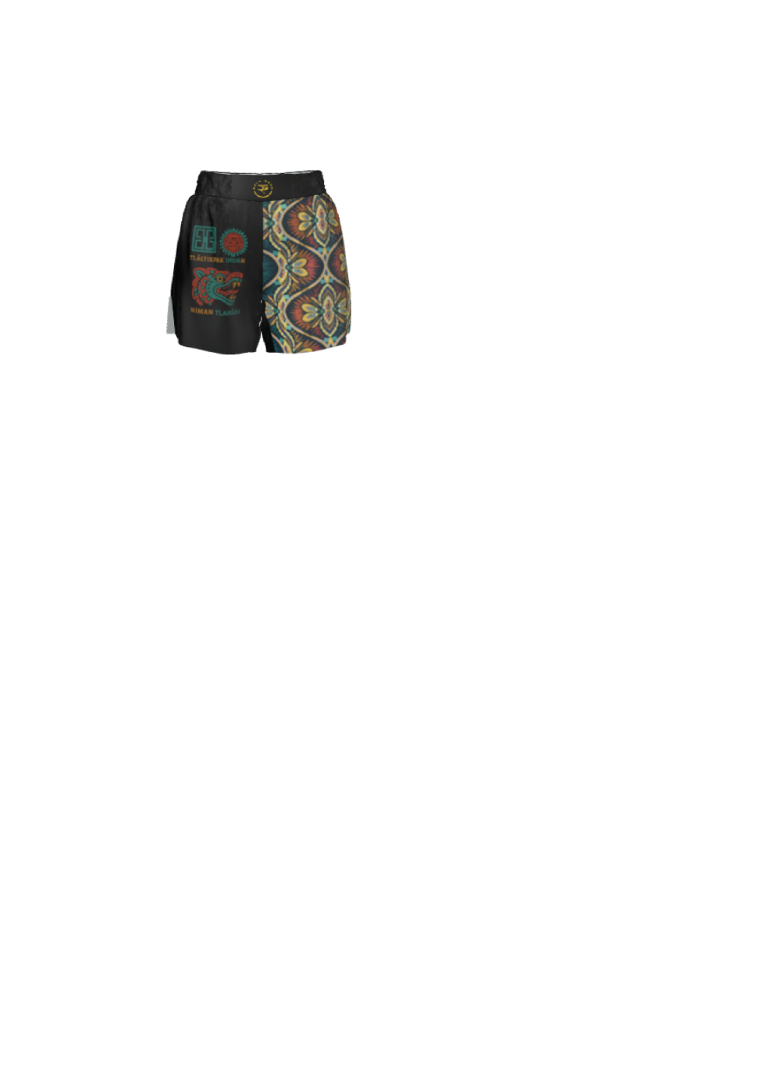 Aztec Tribal Warrior Men’s Fight Shorts – Roll Gear