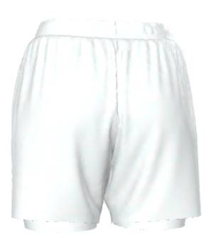 Women’s Aztec Warrior Fight Shorts – White Edition | Roll Gear