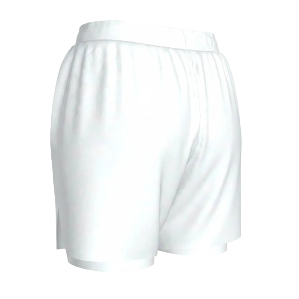 White skirt on a white background