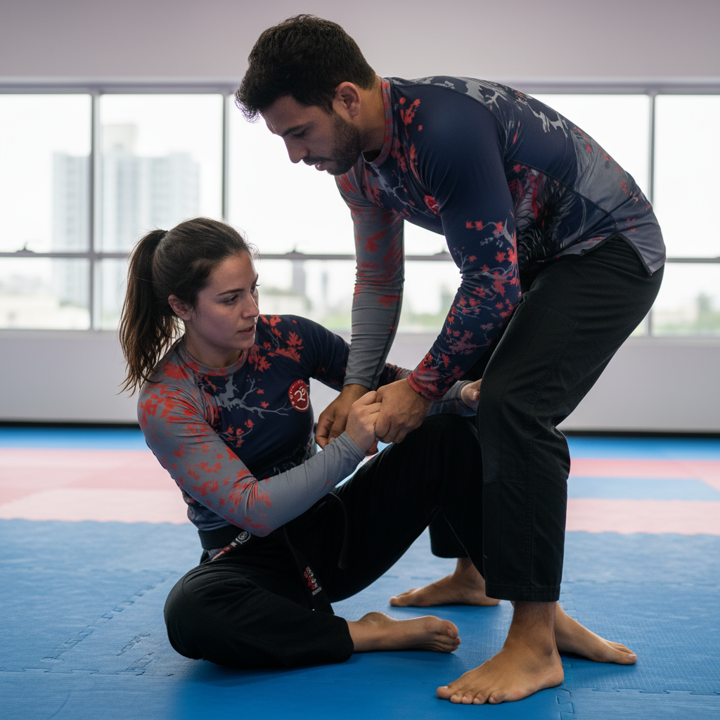 Warrior’s Spirit Rash Guard – Dark Edition (Women’s Long Sleeve)