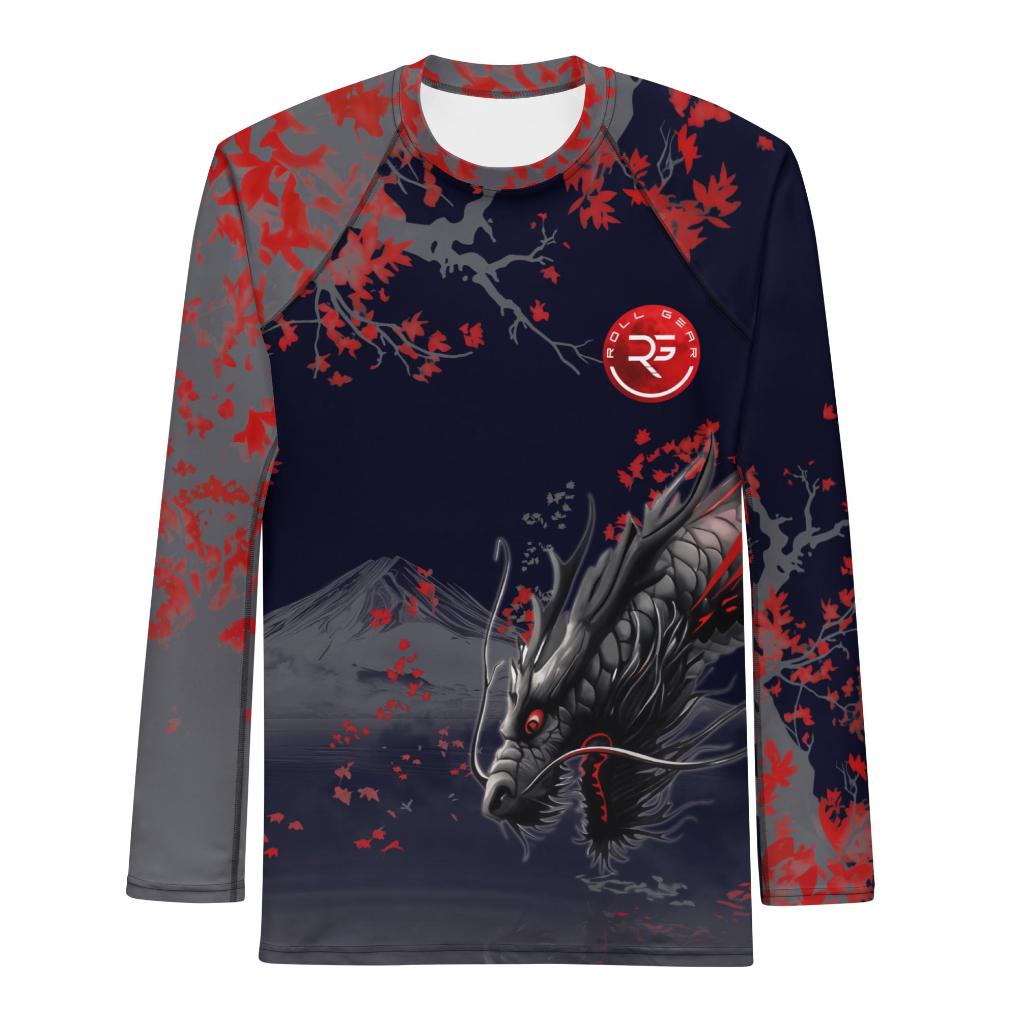 Warrior’s Spirit Rash Guard – Dark Edition (Men’s Long Sleeve)