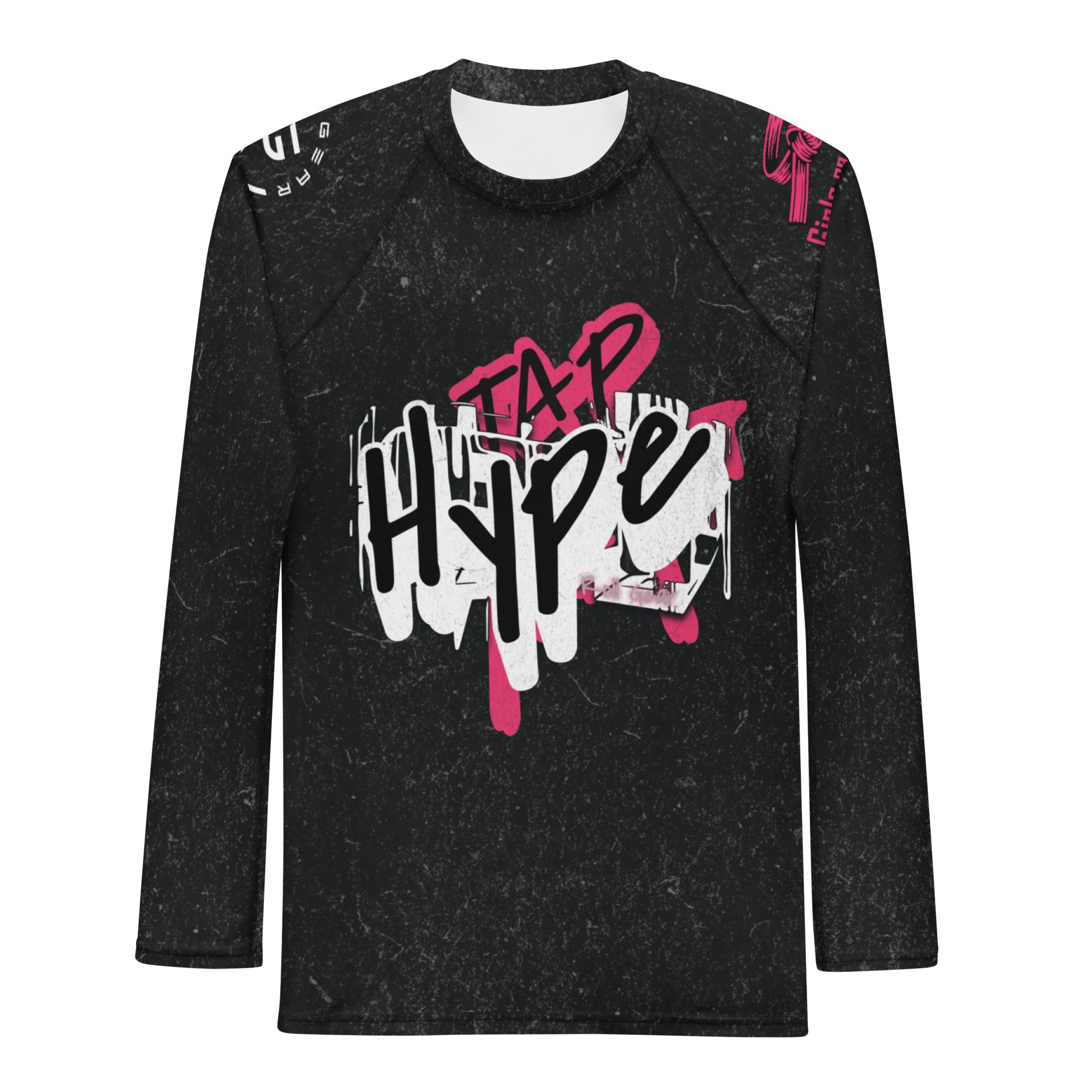 Tap Hype – Pink Edition Long-Sleeve BJJ Rash Guard
