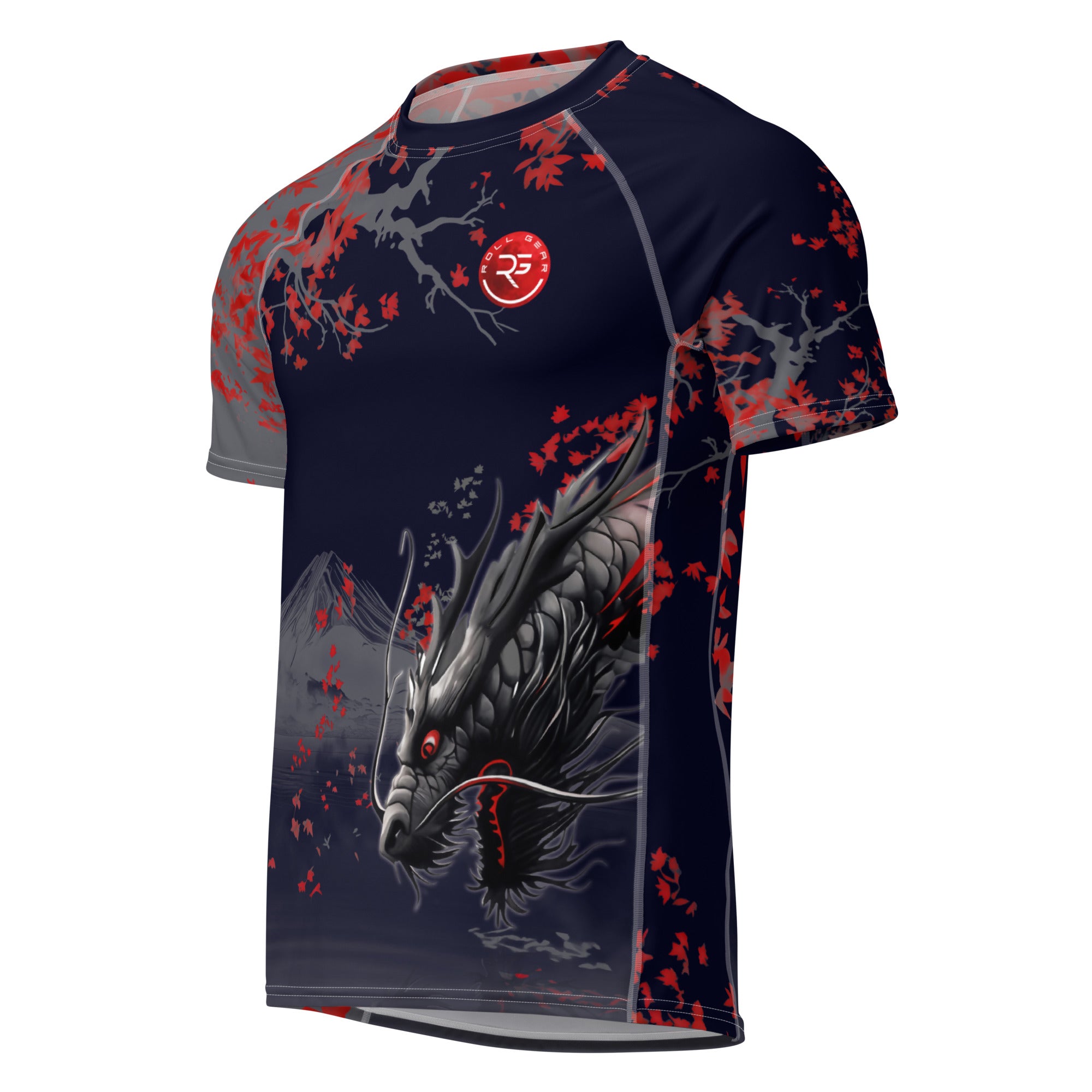 Warrior’s Spirit Rash Guard – Dark Edition (Unisex Short Sleeve)