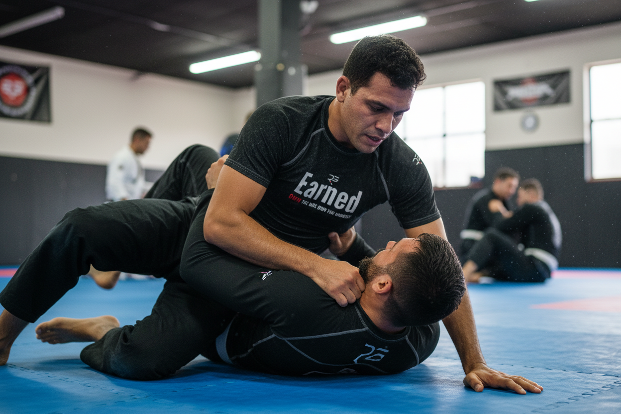 Earned Not Given Adult Short Sleeve Rash Guard – Black | Unisex