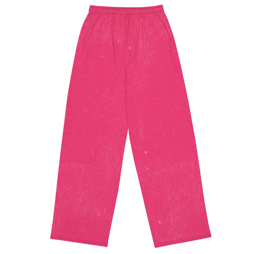 Pink pants on a white background