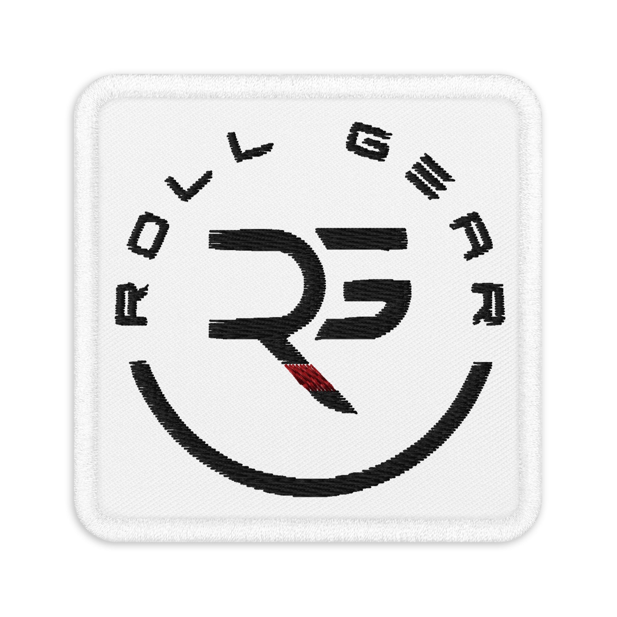 Roll Gear Embroidered Patch