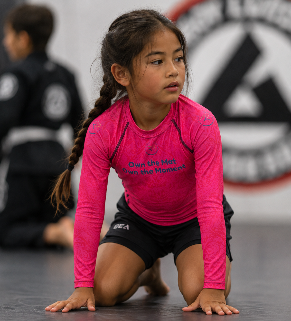 Evolve or Repeat Youth Girls Rash Guard | Roll Gear