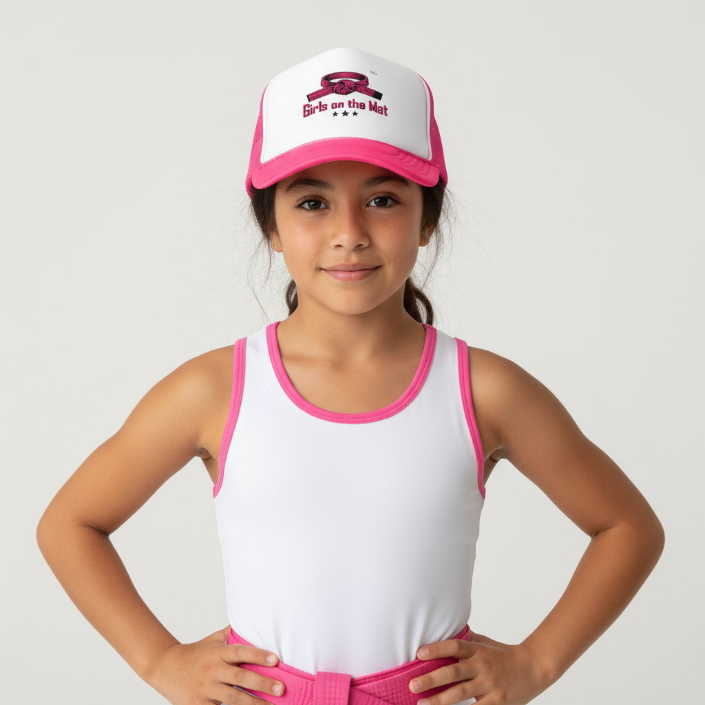 Girls on the Mat Trucker Hat