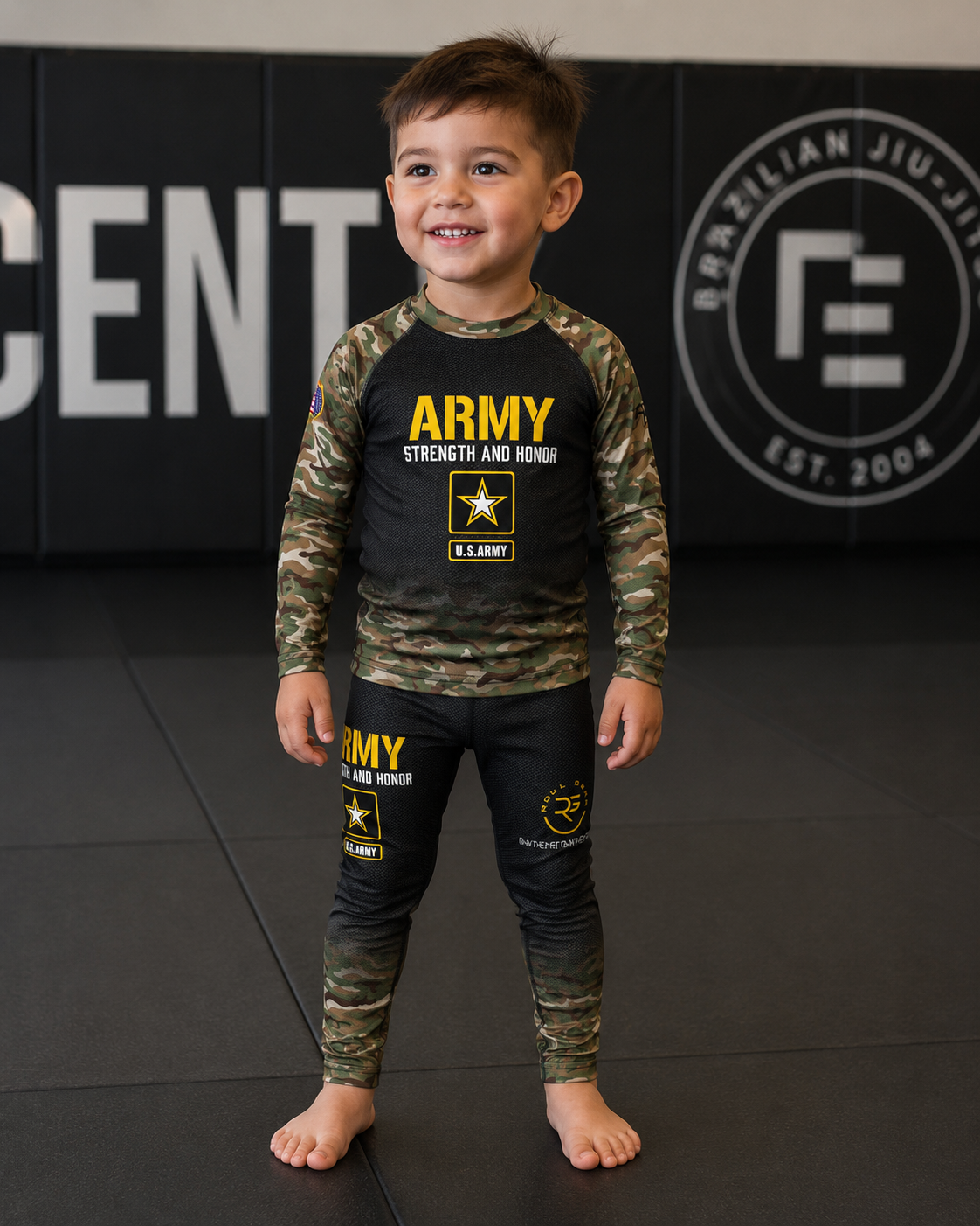 Kids Army Classic Compression Spats