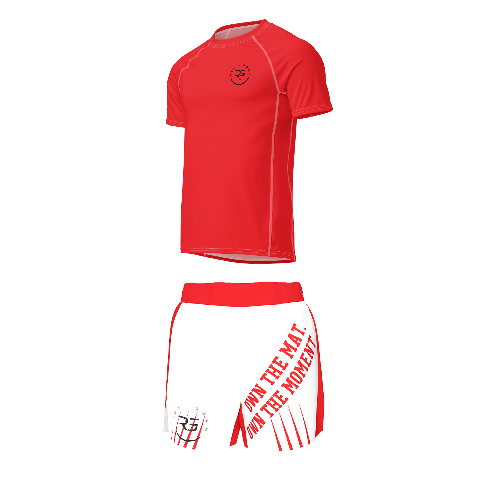 Red Own the Mat NoGi Set