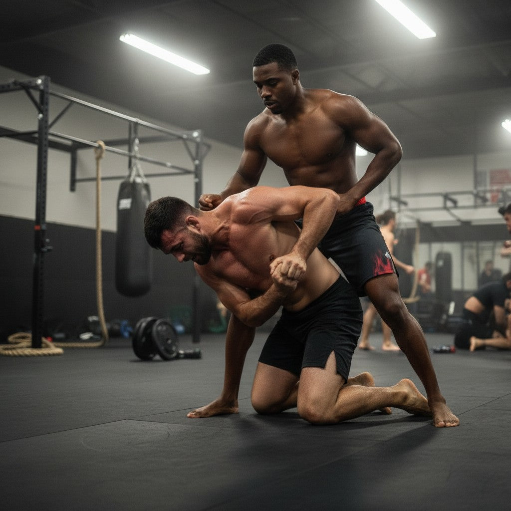 grappling gear Fire Department Grappling Shorts | First In, Last Out