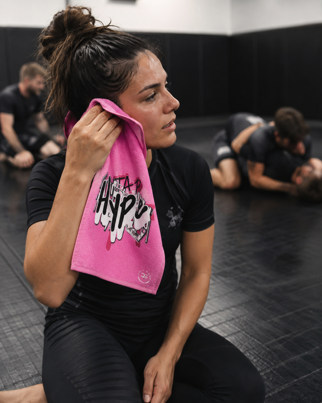 HYPE Training Towel — Graffiti Gym Towel for BJJ & Combat Sports
