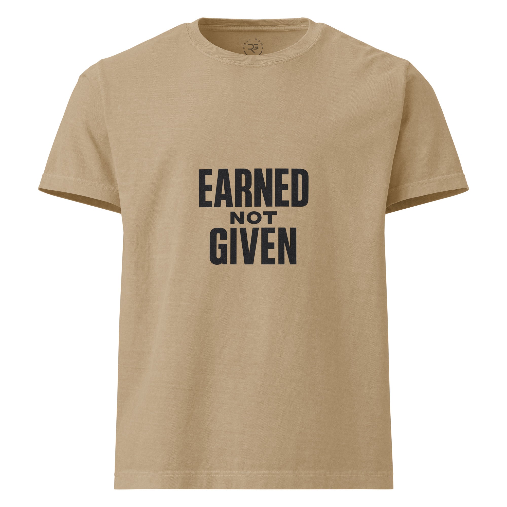 Earned Not Given – Oversized BJJ Lifestyle T-Shirt
